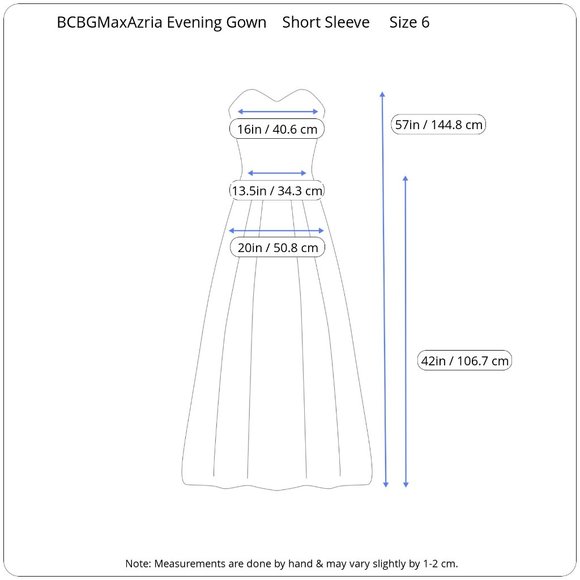SOLD | BCBGMaxAzria Classic Evening Belted Dress - Picture 13 of 15